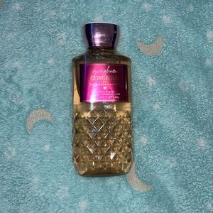 Bath & Body Works Raspberry Body Wash - Gold and Pink